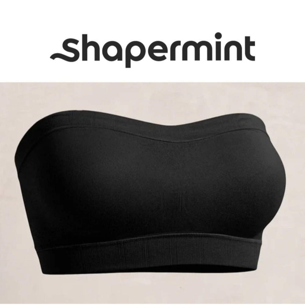 NWT Shapermint TrueKind Convertible Strapless Bandeau Bra Detachable Straps - L